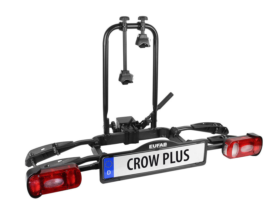 Fahrradträger CROW plus Heckträger Für 2 Fahrräder Erweiterbar Abklappbar