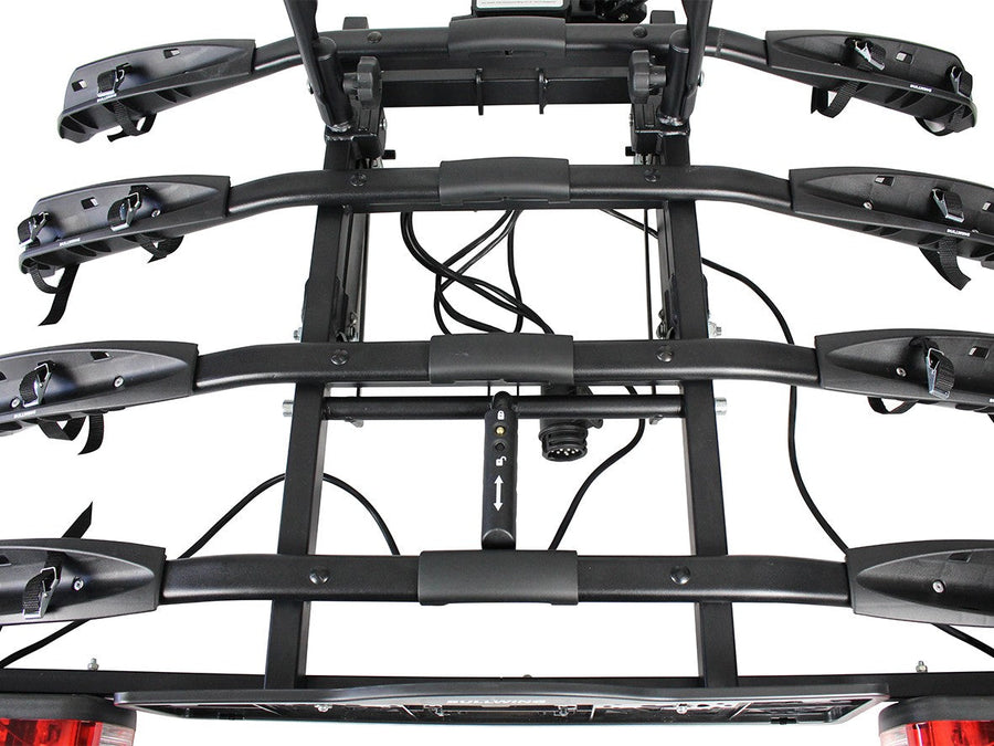 Bullwing SR 8 Fahrradträger Für 4 Fahrräder E- Bike Heckträger Abklappbar