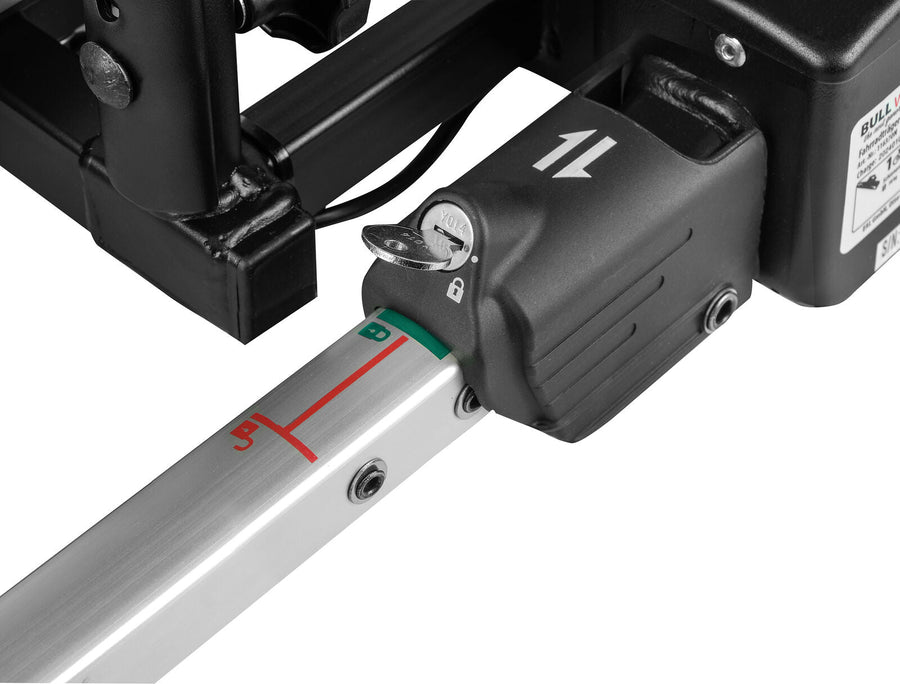 Bullwing SR1 Pro Fahrradträger Für 1 Fahrrad Oder Ebike Für Die Anhängerkupplu