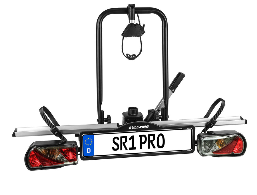 Bullwing SR1 Pro Fahrradträger Für 1 Fahrrad Oder Ebike Für Die Anhängerkupplu