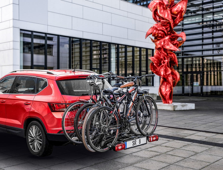 Bullwing SR 8 Fahrradträger Für 4 Fahrräder E- Bike Heckträger Abklappbar
