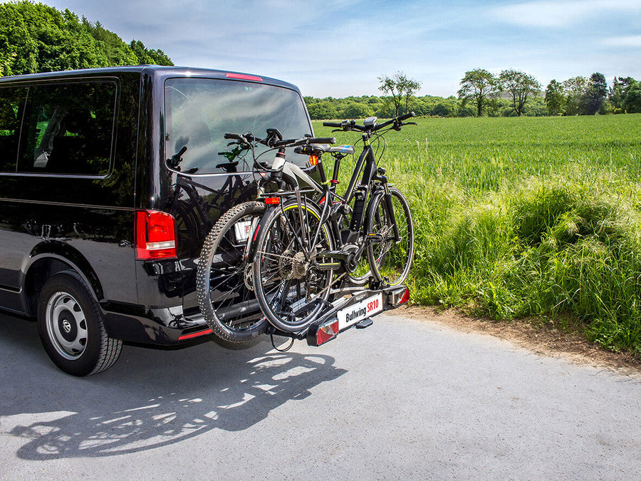 Bullwing SR10 Fahrradträger Für 2 Fahrräder Oder 2 E-Bikes Heckträger Abklappbar