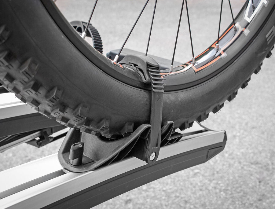Bullwing Radstopper Für Breite Reifen Bis 3,25 Zoll, 4-Tlg. Für Fahrradträger
