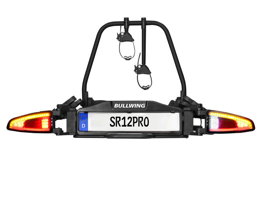 Bullwing Fahrradträger Für 2 Fahrräder Oder Ebike Abklappbar Faltbar SR12 PRO